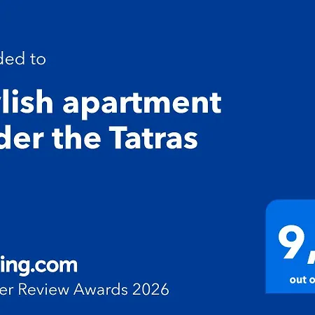 Stylish Under The Tatras *